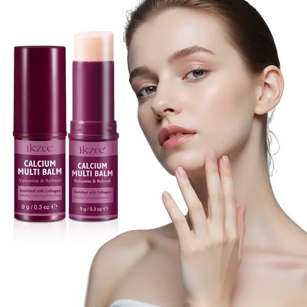IKZEE Calcium Multi-Effect Moisturizing Cream 9g | Multi-effekt återfuktande, uppstramande och lugnande kräm | Koreansk hudvård