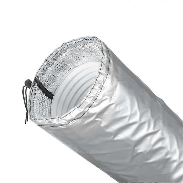 Bærbar AC-slangeisoleringsmuffe, Aircondition-slangedæksel til 5 tommer og 5,9 tommer diameter