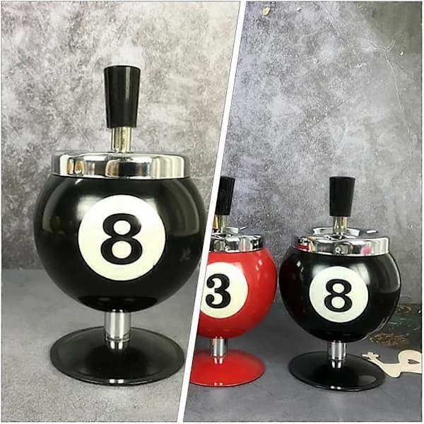 Retro billard askebæger/skrivebordsaskebæger/boligindretning