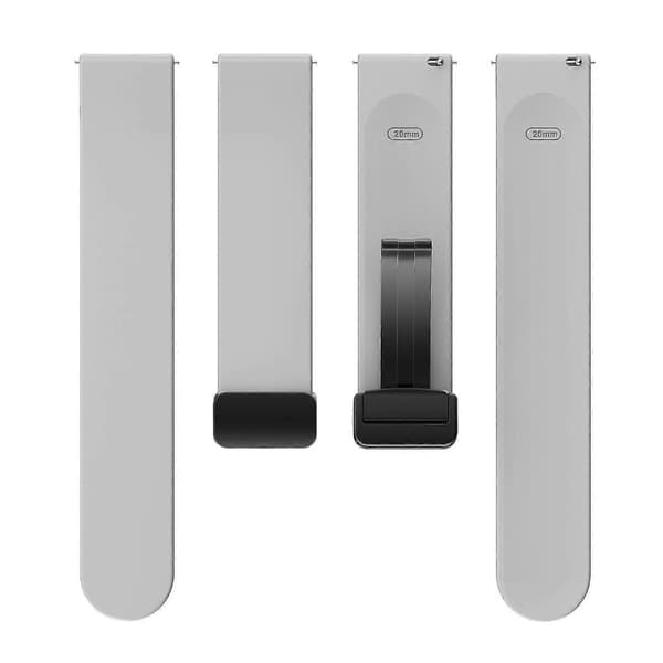 20 mm armbånd til Garmin Venu/Venu Sq/Venu Sq 2/Venu 2 Plus, med magnetisk foldefunksjon.