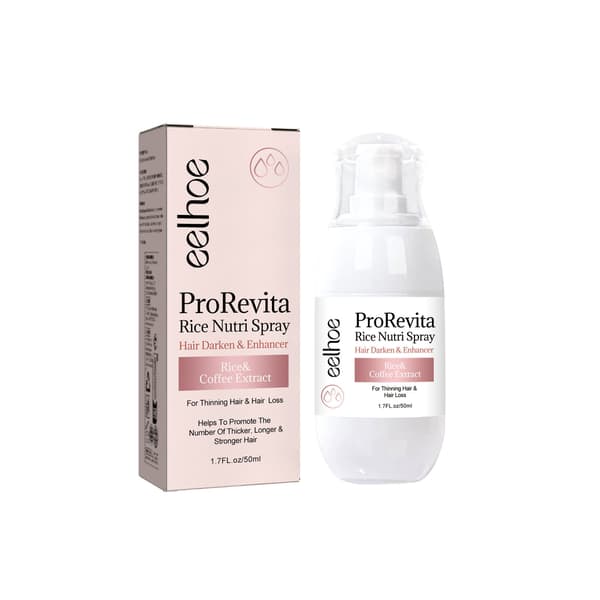1-3X Zephta H-Regrow 2.0, Zephta Hårgenvækst, Prorevita Ris Nutri Spray, til hår 3 pcs