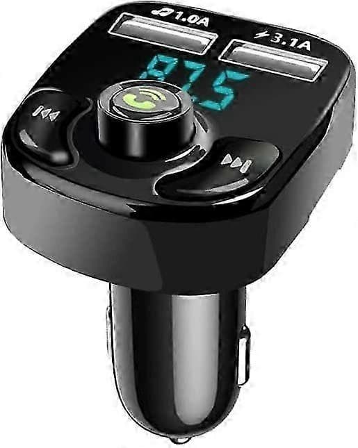 Bil trådløs Bluetooth FM-sender MP3-spiller USB bil hurtiglading radiomottaker