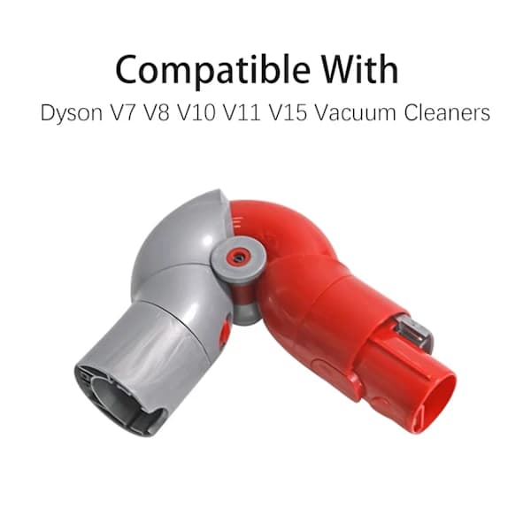 Dyson V7, V8, V10, V11, V15 vinkeladapter med hurtigutløserfunksjon