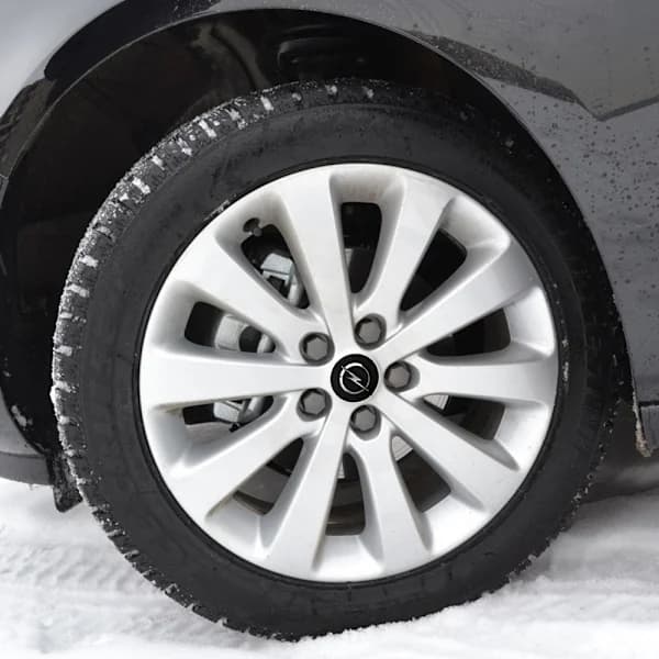 4-delt sæt - Opel centerkapsel/fælgemblem - bil 65 59 mm - sort