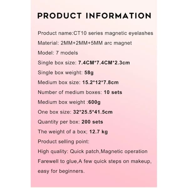 Magneettinen tekoripsisetti