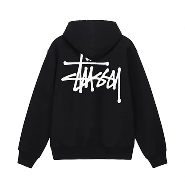 Enkel hættetrøje til mænd, sweatshirt af høj kvalitet Black 2XL