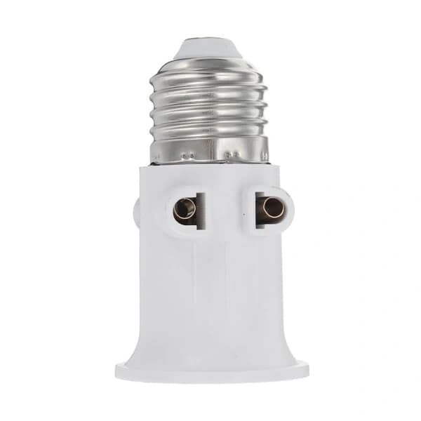 2 AC100-240V 4A E27 lampunpitimen sovitinpohjaa, lampun sovittimet