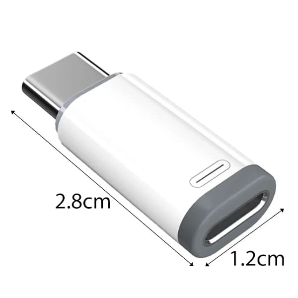 Lightning till USB-C-adapter