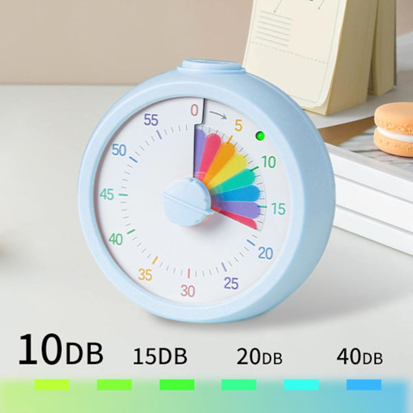 Visuel timer til børn - Multifunktionel regnbue visuel planlægger til tidsplanlægning af læring