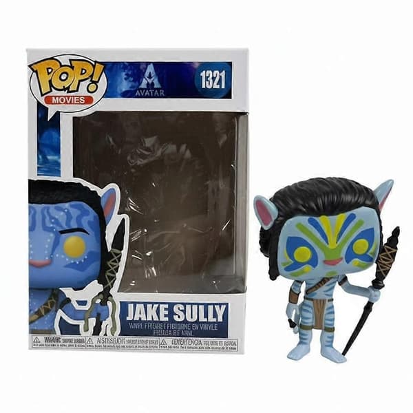 Populär Disney-karaktär Avatar vinylfigurset, perfekt för samling och visning.