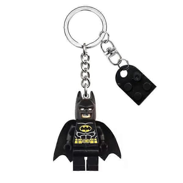 Helt ny exklusiv rosa fé Batman LEGO nyckelring, en perfekt Alla hjärtans dag-present för par.
