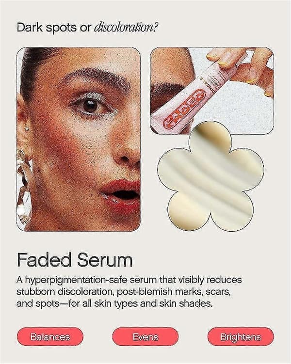 Bleget topisk Barsinfi lysnende og rensende serum 3 pcs