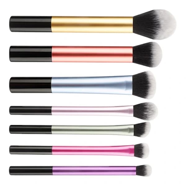 TECHNIQUE PRO RAINBOW PASTEL SMINKEBØRSTESETT - 7 STK