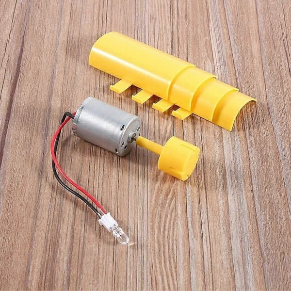 Vindturbingenerator - Mini vindturbingenerator Vertikal vindturbingenerator Kit DIY Undervisning Vitenskap Utdanning Eksperiment Modell DC
