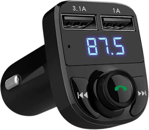 Bil trådløs Bluetooth FM-sender MP3-spiller USB bil hurtiglading radiomottaker