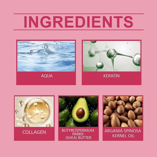 Begränsad tid!! Hoegoa Keratin Hårmask - Reparerar och vårdar frissigt, torrt hår