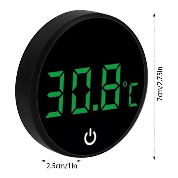 Trådløst LED Akvarie Termometer med Digital LCD Display