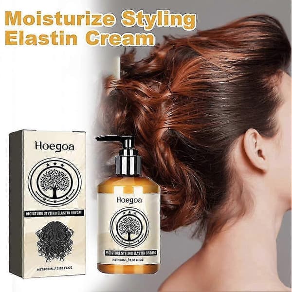 Langvarig styling Marokkansk volumen, fugtgivende og elastisk
