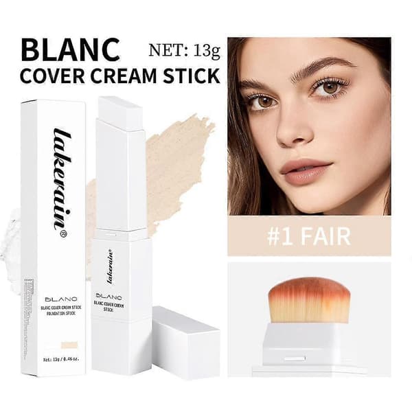 Färgskiftande foundationstick, naturlig basmakeup