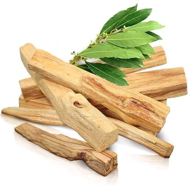 Naturlige Aromaterapi-pinde 50g (4-6 pinde) - Hellige Træ Aromaterapi-pinde til Renselse, Aromaterapi og Meditation