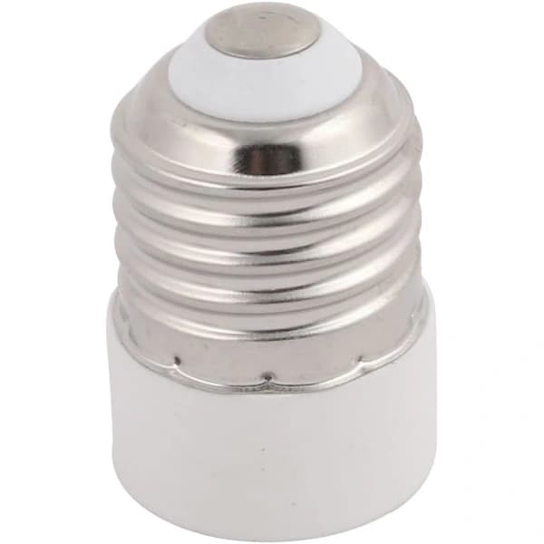 10 stk. E27-E14 LED-pære Sokkeladapter Konverter Lampeholder