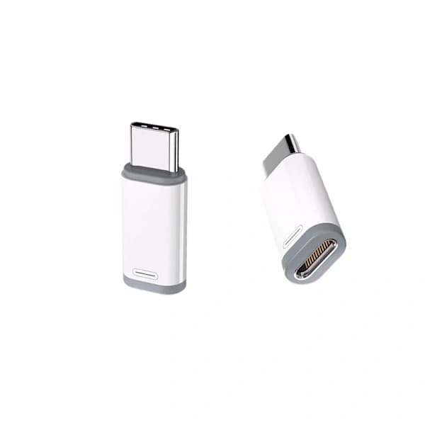 Lightning (hona) till USB-C (hane) adapter