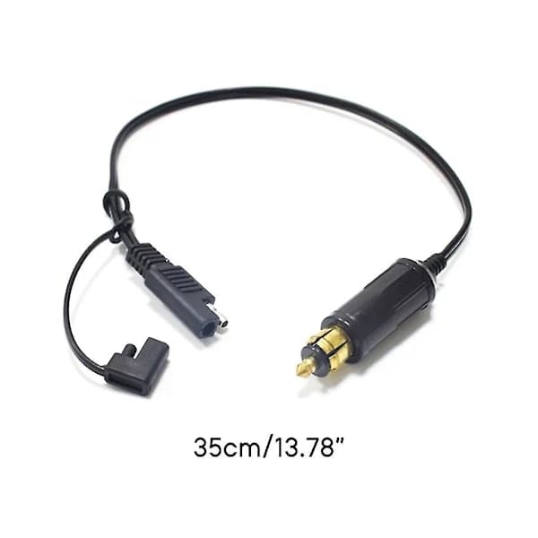 12-24V Motorcykel DIN Hella Powerlet Stik til SAE Adapterkabel