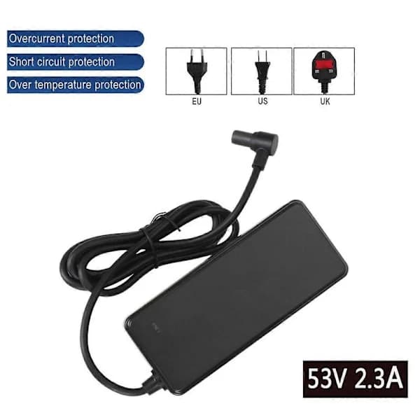 54.6V 2A Oplader til 4 Ultra/4 Pro 2. Gen Elektrisk Løbehjul Oplader Adapter Strømtilbehør EU Stik