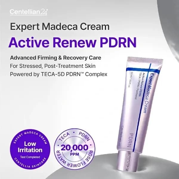 CENTELLIAN 24 Expert Madeca Revitalizing Firming Cream (50ml) — En ansiktskrem som forbedrer elastisitet, beroliger og fukter.