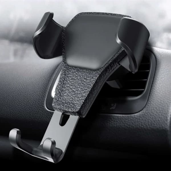 Universal biltelefonholder/GPS-holder, sort