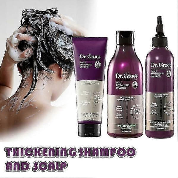 Dr Groot Scalp Revitalizing Solution Hårfortykkende Olie Shampoo/Balsam oil