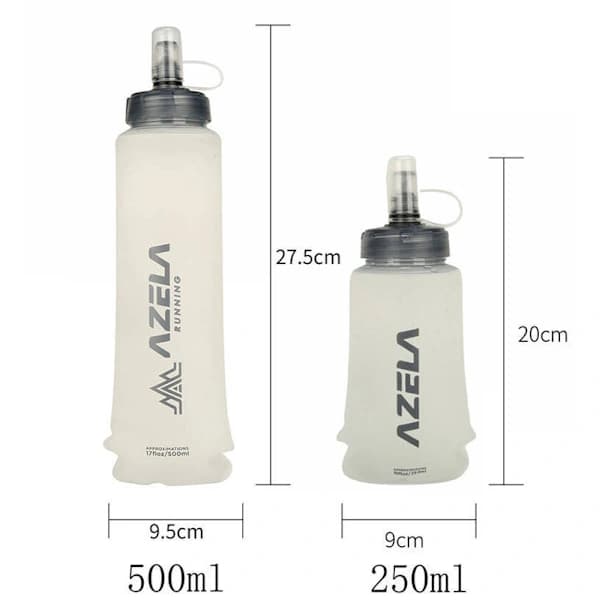 PEHMEÄ PULLO PILLILLÄ 250 ML, pehmeä vesipullo jatketulla letkulla 250 ML