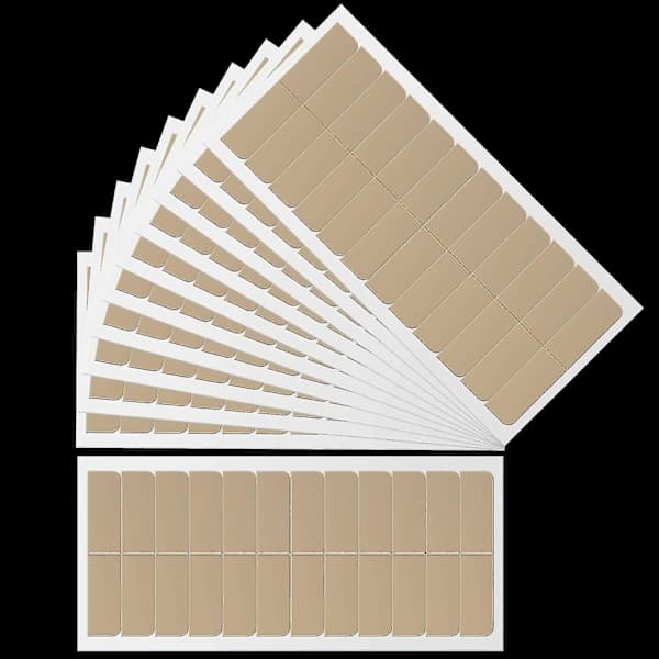 180 stk. tape til hair extensions, dobbeltsidet tape til extensions til udskiftning, 4 x 0,8 cm