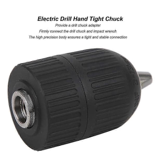 Borepatronadapter 2-13mm elektrisk håndpatron 1/2-24UNF stål