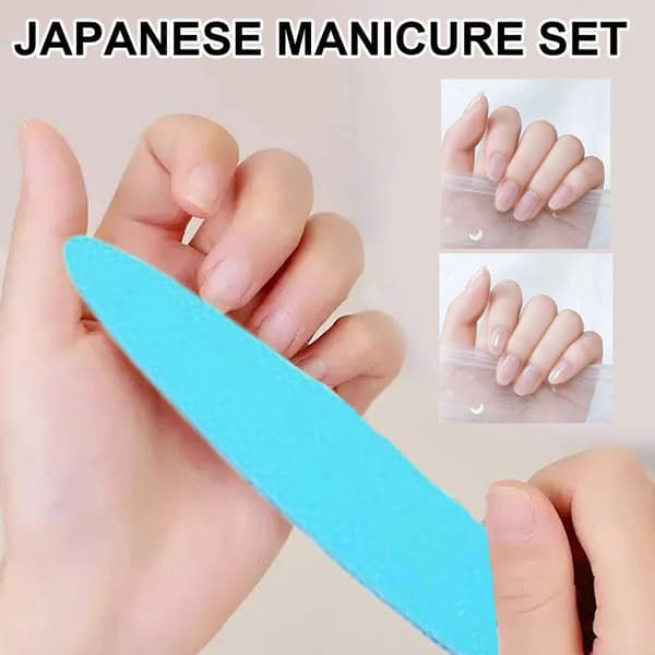 P. Shine Japansk Manicure Professionelt Stort Sæt til Negle MEGA KIT