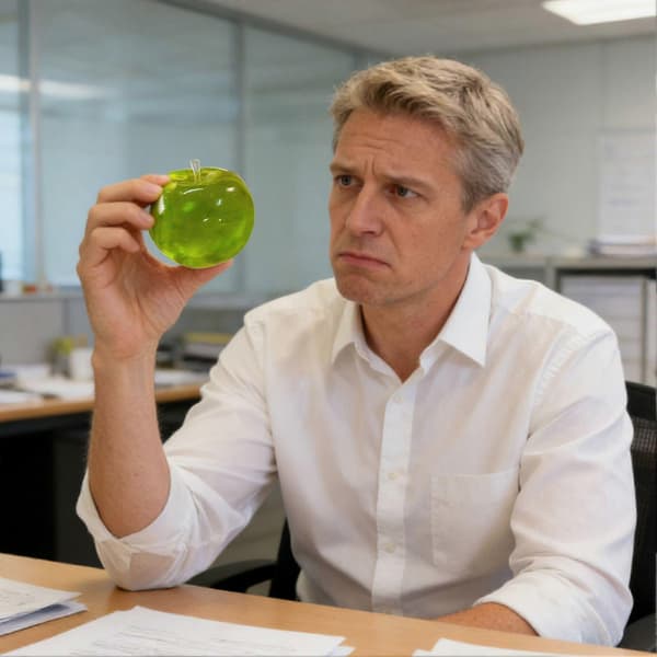 KAESI Stressavlastande Grön Fruktleksak Långsam Återhämtning Klar Fruktklämleksak green