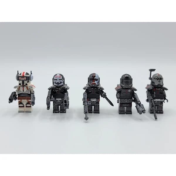 Star Wars Bad Batch Anpassad Minifigur 5-pack