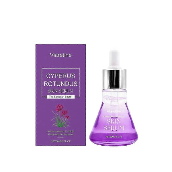 Cyperus Rotundus Hudserum, Essens for etter hårfjerning (30 ml)