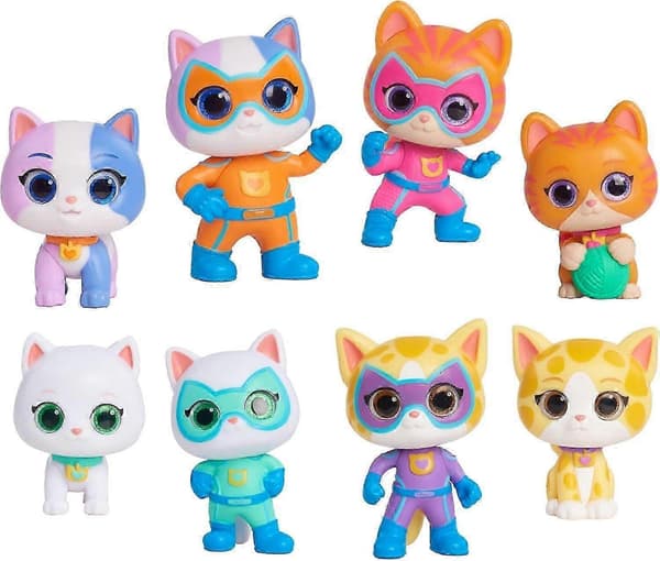 Super Cat - Samleobjekt Mini Gashapon Leker
