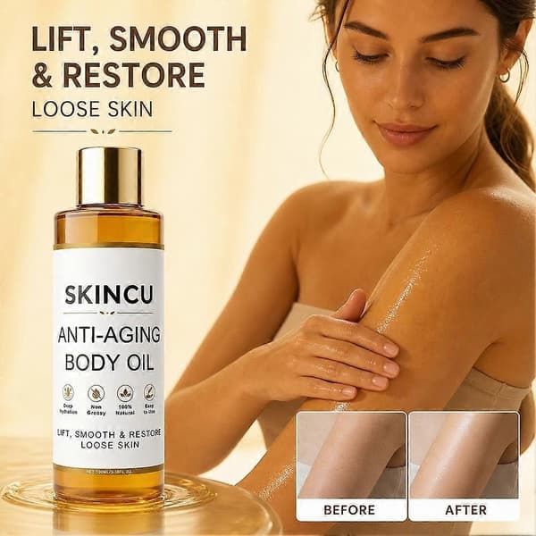 Anti-aging kroppsolja - lyfter och stramar upp, slätar ut slapp hud - 100ml