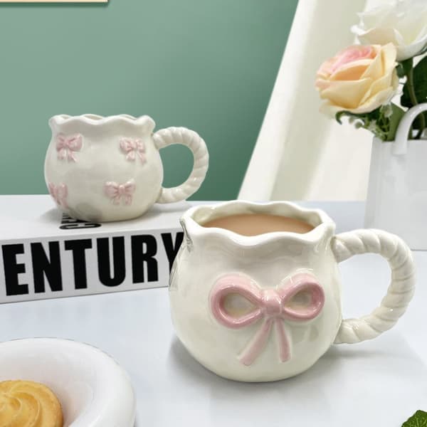 Fluga Mugg - Söt temugg, perfekt för varma drycker - Snygg kaffemugg