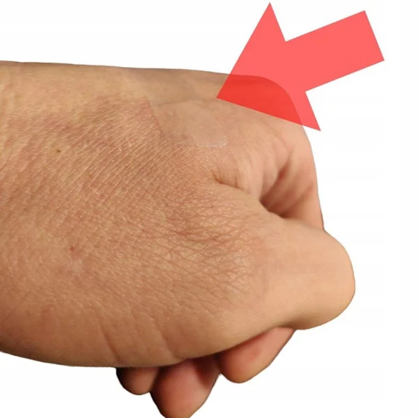 Tillfällig ansiktslyftningstejp - 60 stycken, transparent