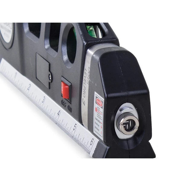 Fixit Laser Level Pro 3 - Musta lasermittari