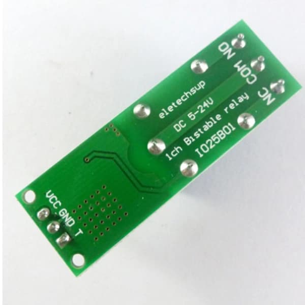 5 6-24V trigger låserelé bistabil lav trigger modul