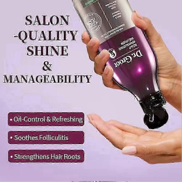 Dr Groot Scalp Revitalizing Solution Hårfortykkende Oljesjampo/Balsam shampoo