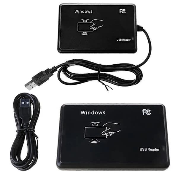 IC-kortlæser til Mifare-kort: USB Hassel 13.56MHz MF1 S50 Thin33