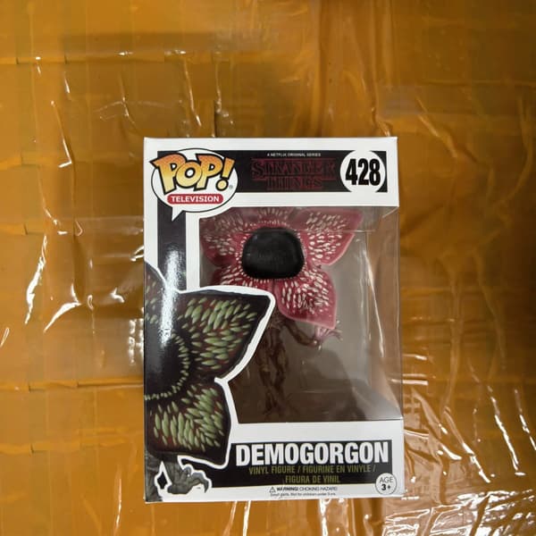 FUNKO POP's seneste merchandise-serie, Demogorgon #428, er en samleobjekt actionfigur.