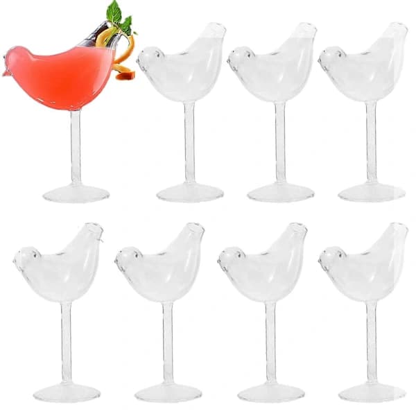 8-pakning kreative cocktailglass til barrestaurant