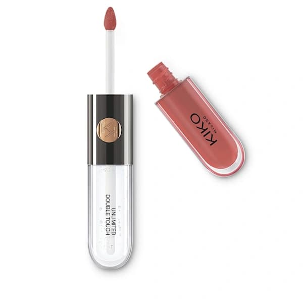 Kiko Milano Infinity Dual Effect læbestift, flydende tekstur, mat/gloss, 6 ml Naturfarve