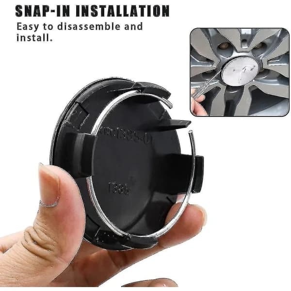 Tesla Model3/x/s/y Navkapsel Navkapsel Navkapsel Modifieringstillbehör Silver